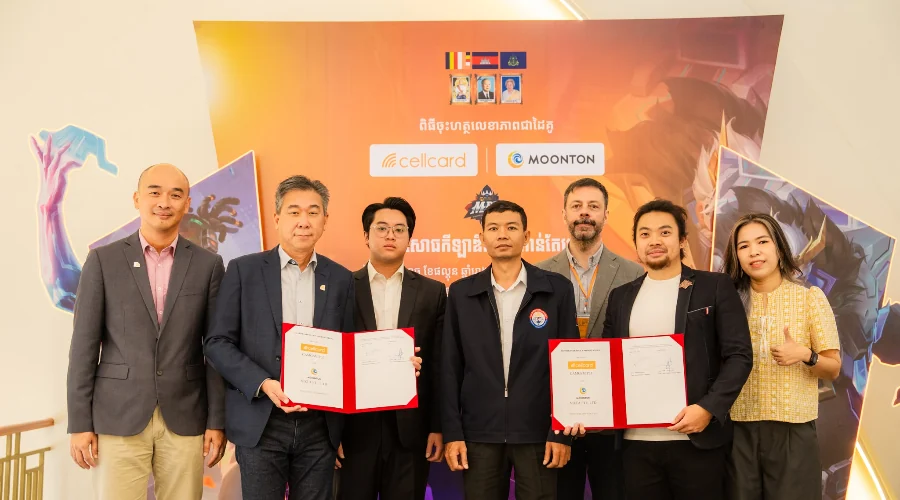 Cellcard, Cambodia's digital-first telco, joins forces with MOONTON Games to ignite the next era of esports with Mobile Legends: Bang Bang