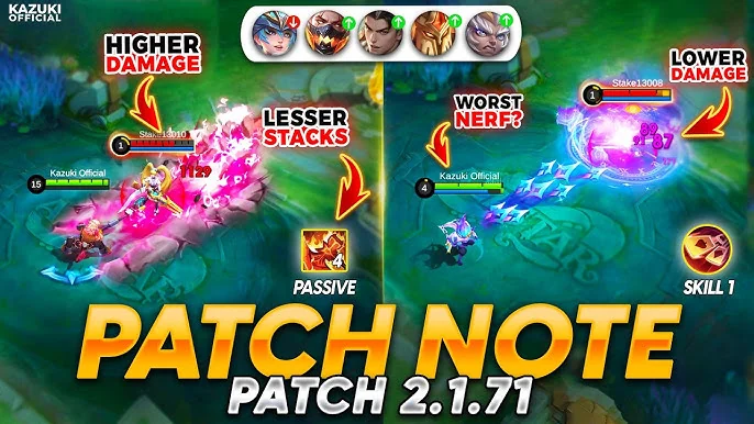 Patch MLBB Fighter Meta S40 Teratas 2026