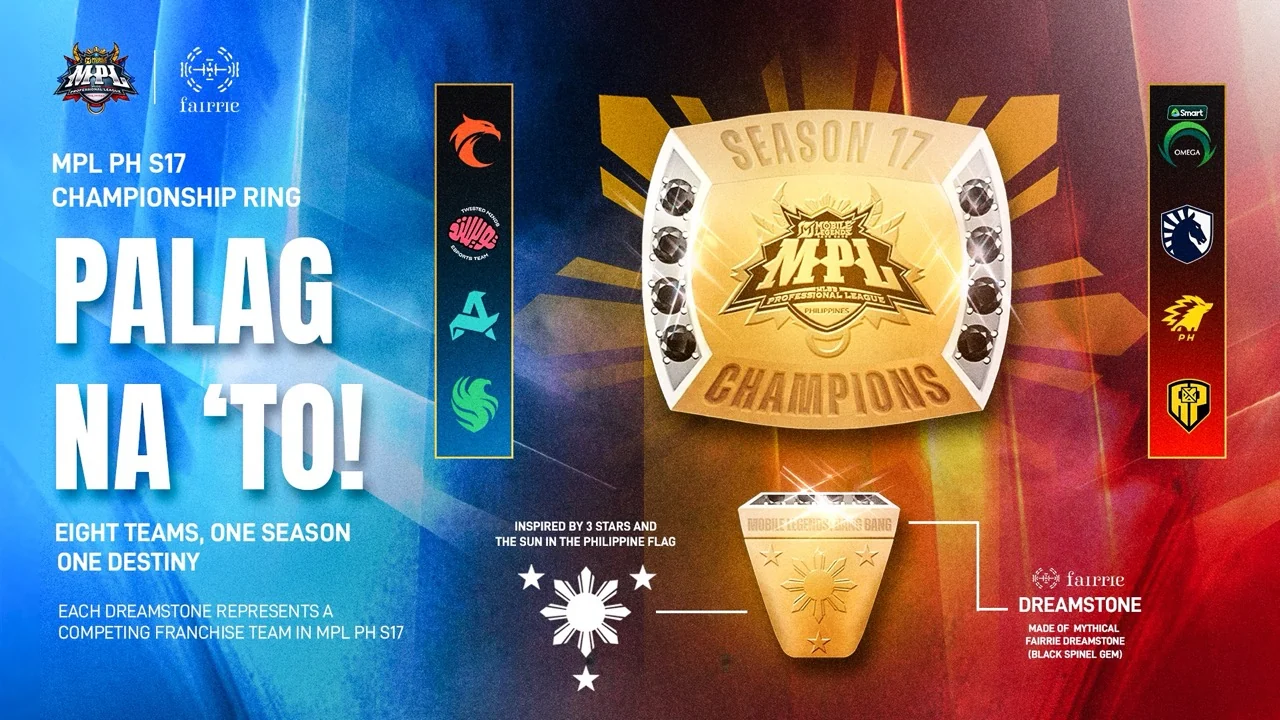 MPL Philippines unveils historic partnership with Fairrie, introduces first-ever championship rings to mark Season 17 milestone
