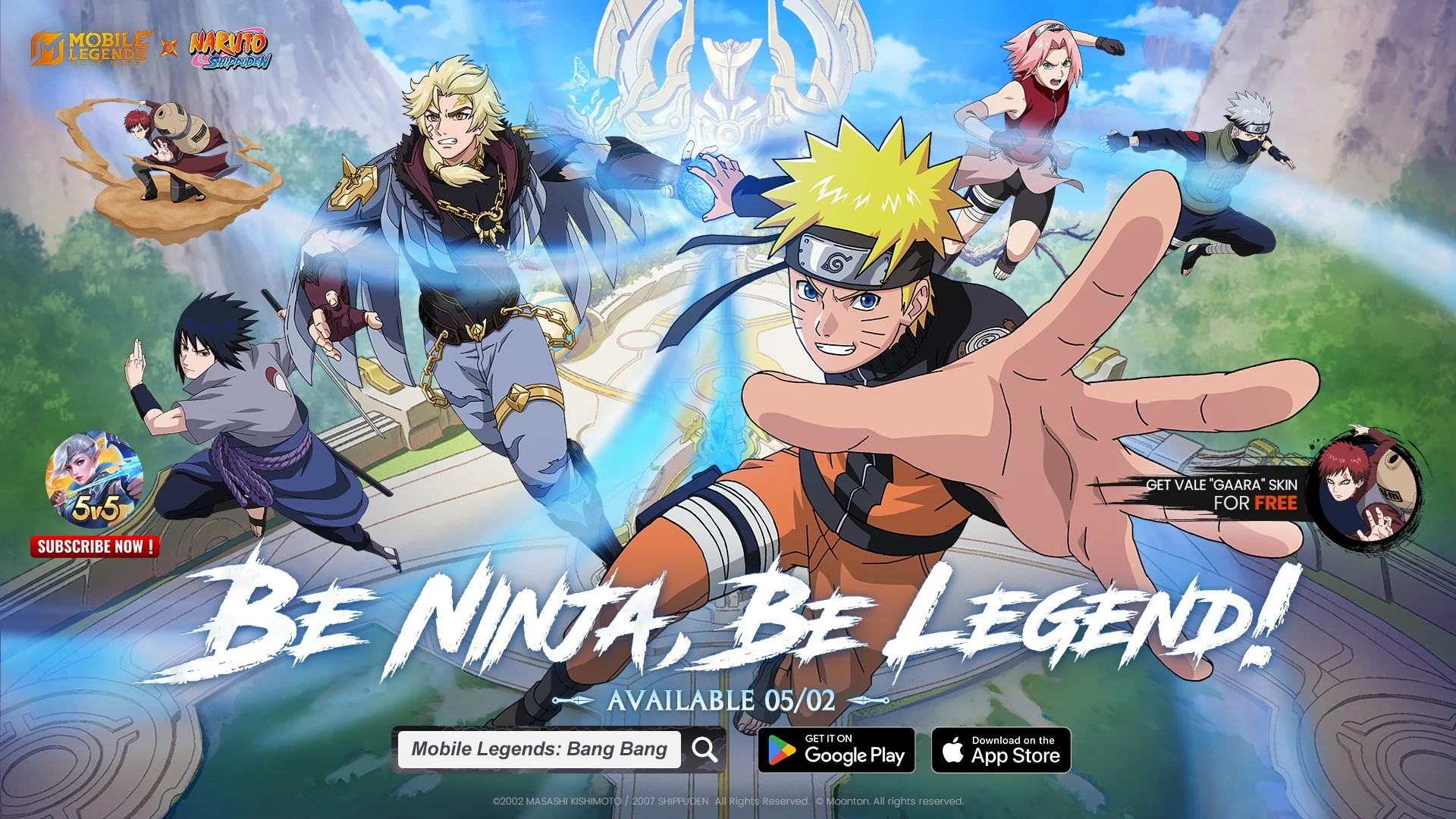 Mobile Legends: Bang Bang x NARUTO is the ultimate collaboration with the game's largest-ever content drop!