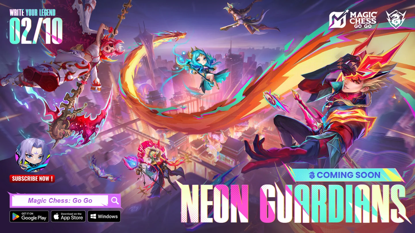 Magic Chess: Go Go steps beyond the board in Season 5 with new modes—Go Go Plaza and GOGO MOBA—and Golden Month celebration!