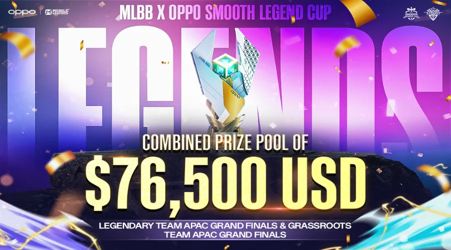 MLBB x OPPO Smooth Legend Cup APAC Grand Finals in Jakarta to feature Legendary and Grassroots Southeast Asian Teams