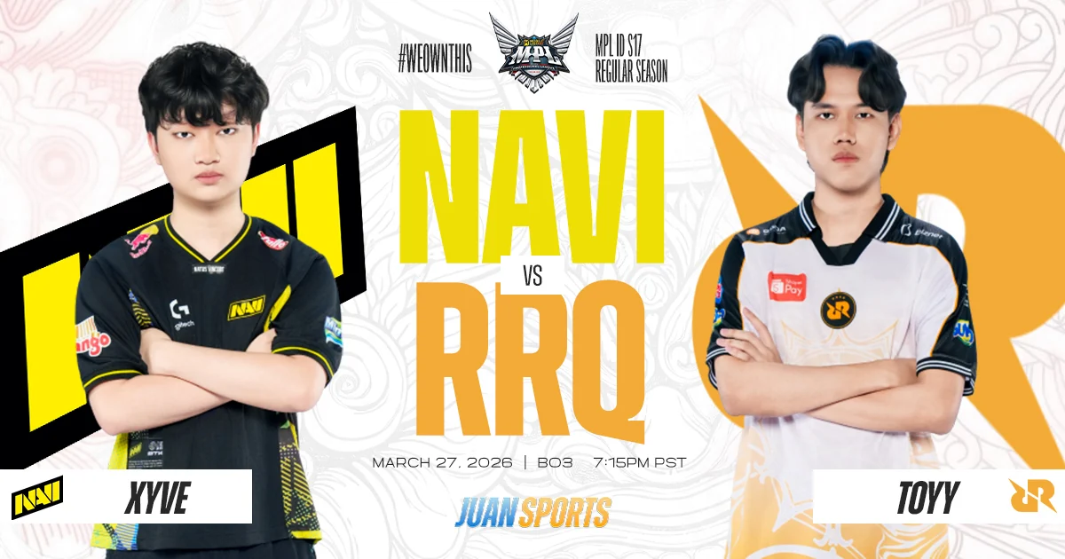 Rekap MPL ID RRQ vs NAVI S17 Terbaik 2026