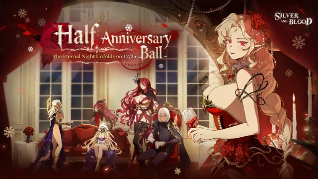 MOONTON Games' Silver and Blood summons lords to the Half Anniversary Ball, an eternal night of rewards to celebrate its community