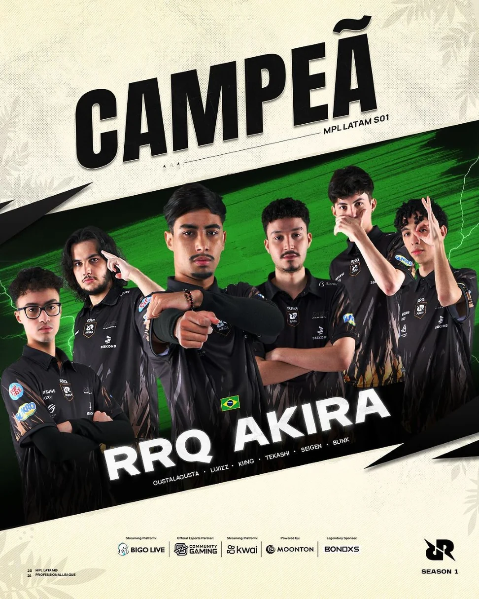 RRQ Akira and Entity7 are the first teams to qualify for the MSC 2024, with RRQ Akira becoming the first MPL LATAM Champion!