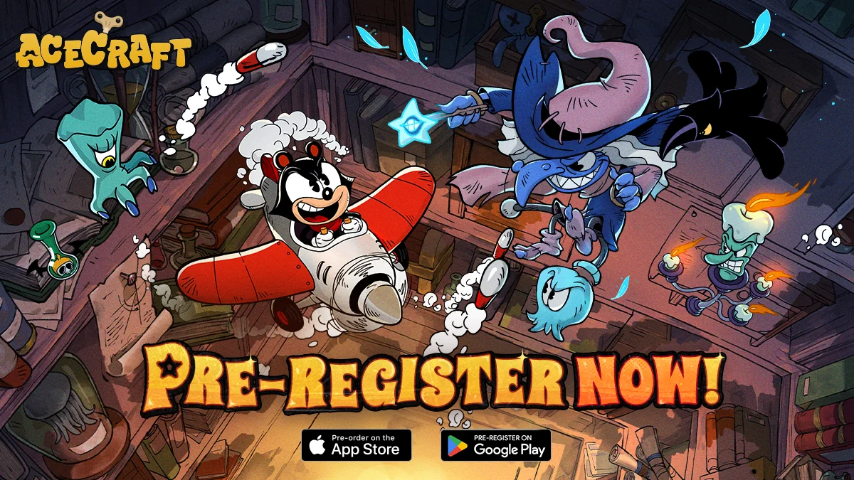 Acecraft Launches Pre-Registration: Take Flight and Relive the Golden Age of Animation!