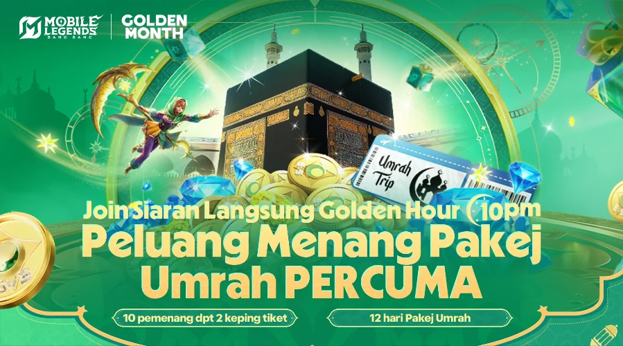 Mobile Legends: Bang Bang celebrates Ramadan by sponsoring 10 Malaysian players with Umrah trips to Makkah