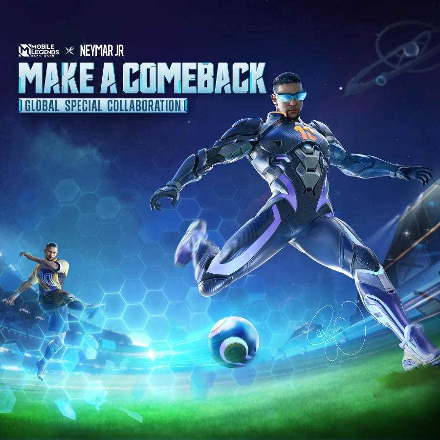 Kick off the World Cup celebrations with the all new Neymar x Mobile Legends: Bang Bang collaboration!