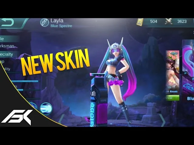 Panduan Gratis MLBB Layla Blue Spectre Terbaik 2026