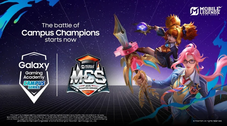 Samsung Partners MOONTON Games to Bring First-Ever MLBB Campus Series Tournament to Student Gamers in Southeast Asia