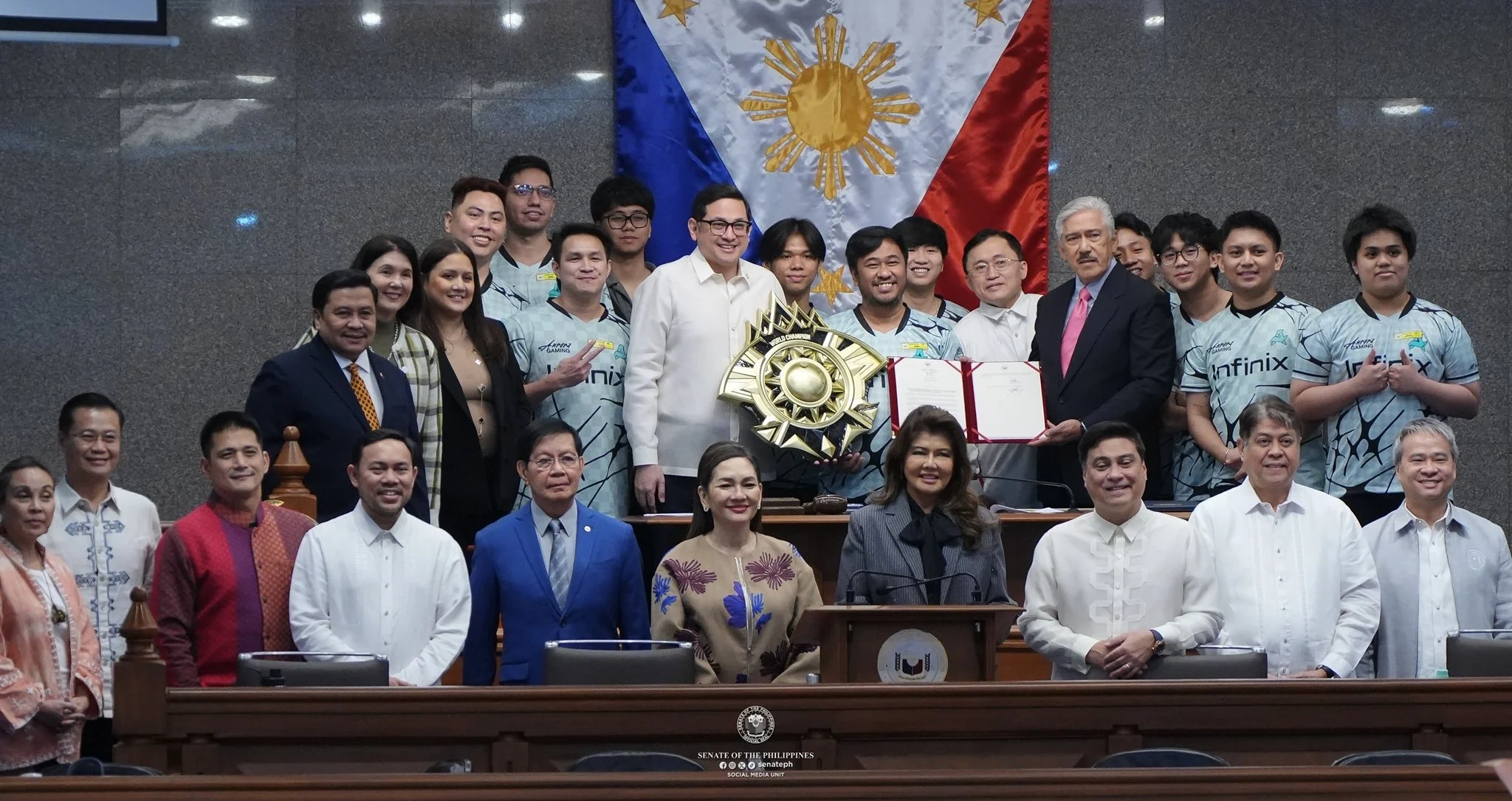 Philippine MLBB SEA Games and M7 champions receive Senate recognition, signaling rising institutional support for esports in key competitive markets