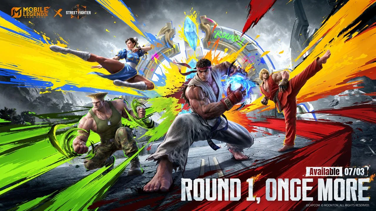 ROUND1 begins: Mobile Legends: Bang Bang and Street Fighter 6 unite for first-ever collaboration