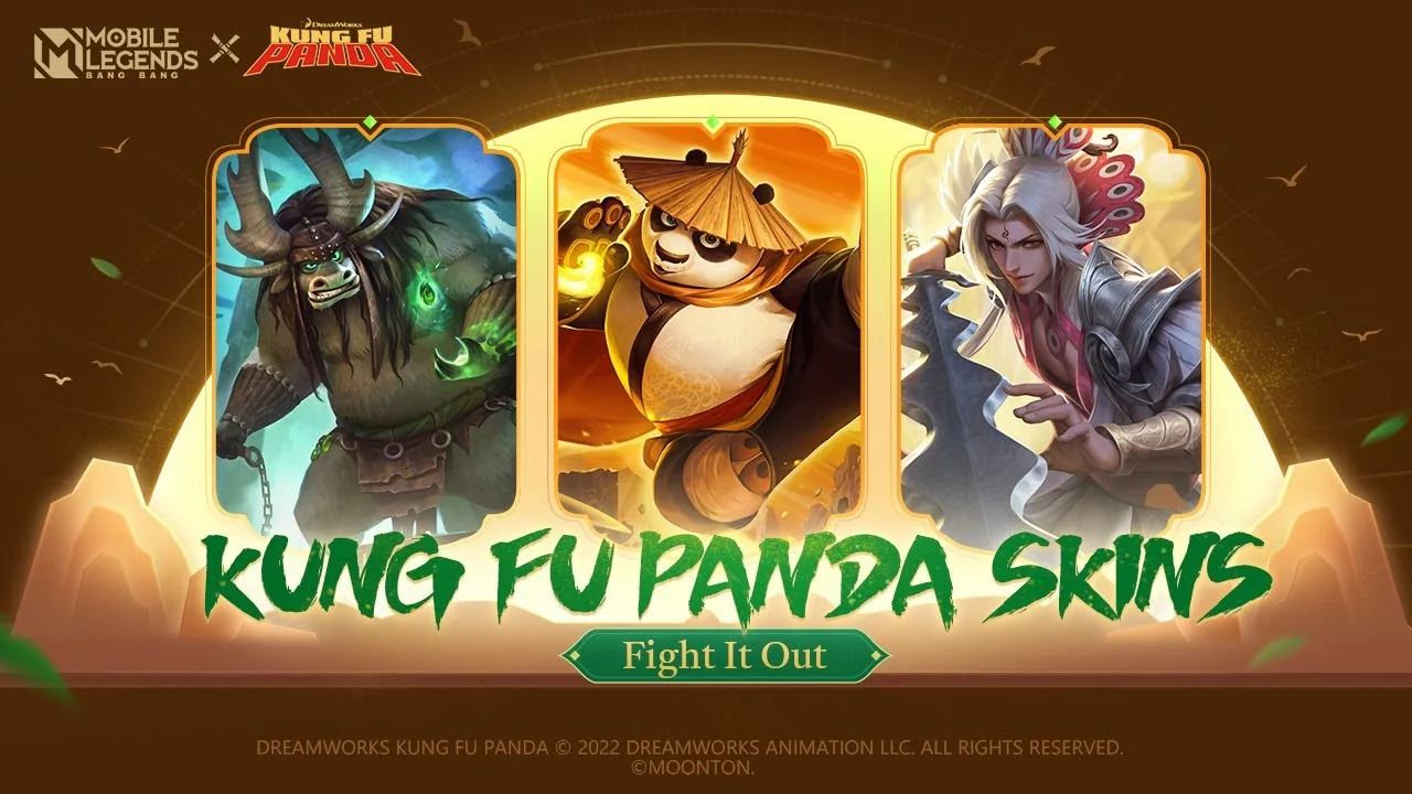 Get Kung Fu fighting in Mobile Legends: Bang Bang with the Kung Fu Panda collaboration arriving on 20 August