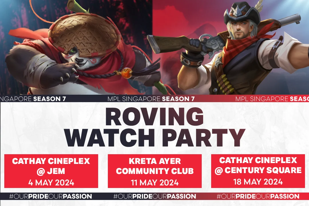 MPL Singapore in your area! Live matches, watch parties at heartland malls, and schedules revealed!