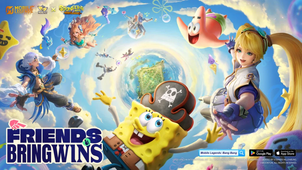 Mobile Legends: Bang Bang brings fun and friendship through the SpongeBob SquarePants-themed Friend Fest campaign