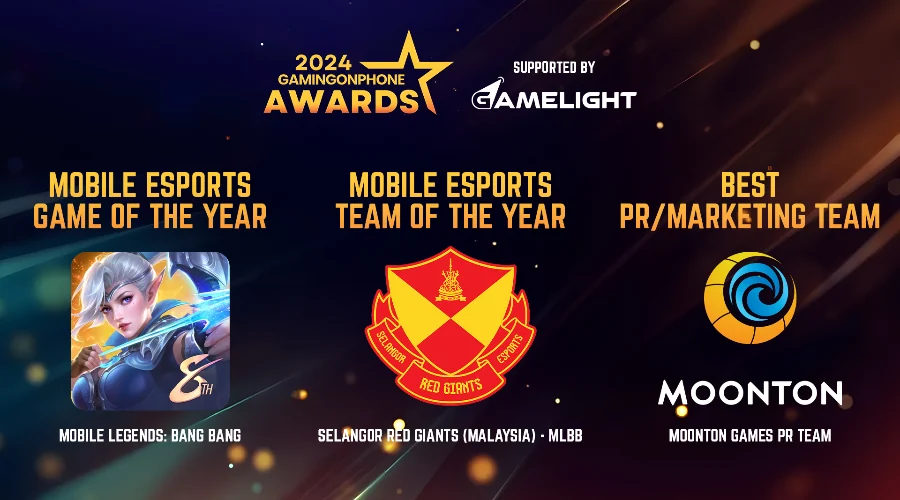 MOONTON Games scores big at the 2024 GamingonPhone Awards