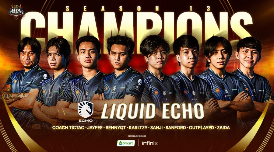 Liquid ECHO PH sweeps Falcon APBren, seizes second MPL Philippines Season 13 crown