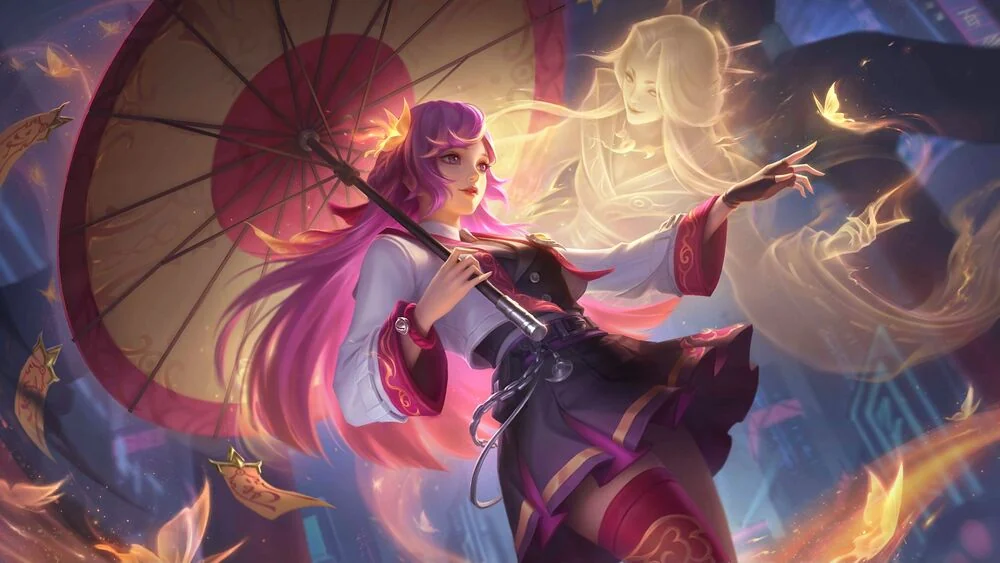 Kagura Penjelasan Lore, Kisah Payung Seimei 2026