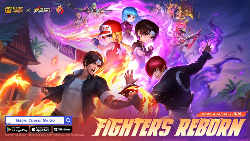 Magic Chess: Go Go Season 4 and THE KING OF FIGHTERS collaboration goes live on 19 November, road to GO1 World Championship kicks off!